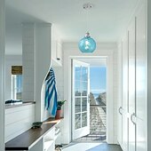 Недорогие Островные огни-1 - одинарный подвесной светильник из хрома