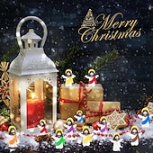 お買い得  イースター-50/100個の小さなイエスのフィギュア、ミニイエスのフィギュア、イースターギフト、イースターエッグ詰め物用の小さな像、マルチカラーの小さなイエスのフィギュア、ミニチュアフィギュア、隠すのに