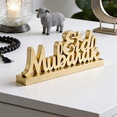 halpa Ramadan &amp; Eid-Koristeelliset esineet, Hartsi Moderni nykyaikainen Vedenkestävä varten Kodin sisustus Lahjat 1kpl