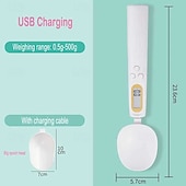 Недорогие Снижено до $30-цифровые кухонные весы-ложка — портативные электронные пищевые весы для выпечки, приготовления пищи и точного измерения