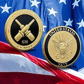 abordables 250e Anniversaire des États-Unis-Pièce commémorative du corps des marines des États-Unis – Pièce de défi militaire en fer à l'occasion du 250e anniversaire des États-Unis médaille de collection en métal pour les marines et cadeaux