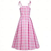 Недорогие Женские костюмы-кукла Платья Ретро Классический и неустаревающий 1950-е года for Жен. Девочки Детские Взрослые Рождество Карнавал Маскарад Девичник