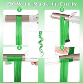  Zielone Peruki 12 PCS Zielone Przedłużenia Włosów Na Klipsy 22 Calowe Kolorowe Akcesoria Włosów Impreza Podkreślenia Długie Proste Syntetyczne Pasma dla Kobiet Dziewczyn