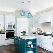 Недорогие Островные огни-1 - одинарный подвесной светильник из хрома