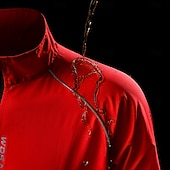 cheap Men's Jackets &amp; Gilets-WOSAWE Men's Windbreaker Cycling Jersey Cycling Jacket High Visibility Waterproof Windproof Cycling Bike Jacket Windbreaker Mountain Bike MTB Road Bike Cycling City Bike Cycling Navy Green Black Bike