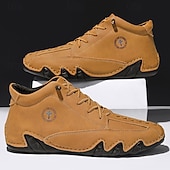 economico Stivaletti alla caviglia-stivali da uomo in similpelle verde fatti a mano: design unico e resistente con vestibilità comoda, ideali per l'uso casual, all'aperto e quotidiano