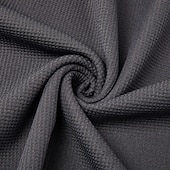 levne Vaflové pletené tričko-Pánské Vaflové tričko Tričko Waffle Henley košile Dlouhý rukáv Tričkový Do V Celý rok Pevná barva Tradiční a retro Na běžné nošení falešný dva kusy Ležérní Domů Venkovní Fialová Top tričko pro muže