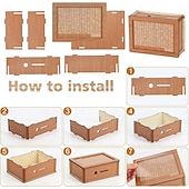 Недорогие Подарки-Деревянная копилка для хранения денег, деревянная копилка для хранения денег, копилка для хранения денег, копилка для подсчета монет, копилка со счетчиком, деревянная копилка с мишенью для денег и