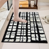 levne Koupelnová rohož-Koupelnová předložka, protiskluzová savá podlahová předložka na toaletu, koupelnový vchod, sprchový koberec, bytová dekorace