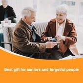 tanie Czujniki i alarmy-lokalizator kluczy z 4 odbiornikami, lokalizator przedmiotów RF o zasięgu 100 stóp &amp;głośny sygnał dźwiękowy, bezprzewodowy portfel, zwierzę i zdalny lokalizator ze stacją bazową, świetny prezent dla