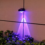 preiswerte Außenwandleuchten-2/4 Stück Solar-Außenwandleuchten, helle, wasserdichte Leuchten für Terrasse, Hof, Straße, Veranda, Zaun, Garage, Garten – perfekte Dekoration
