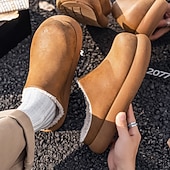 economico Zoccoli e pianelle da uomo-comode scarpe slip-on da uomo foderate in pelliccia: morbide, calde, perfette per ricevimenti di nozze rilassati e riunioni al chiuso