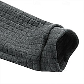 preiswerte Basic-Hoodies für Herren-Herren Kapuzensweatshirt Waffle Kapuzensweatshirt Pullover Kapuzensweatshirt Aprikose Weinrot Schwarz Weiß Gelb Mit Kapuze Einfach Strukturiert Lässig Täglich Sport &amp; Outdoor Streetwear Cool