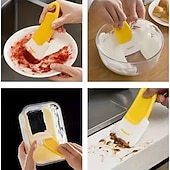 olcso Konyhai eszközök és kütyük-5/10 db-os konyhai, élelmiszeripari szilikon spatula, hőálló, csúszásmentes nyéllel, ideális főzéshez, sütéshez és keveréshez, biztonságos tapadásmentes edényekhez, könnyen tisztítható