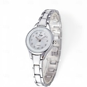 halpa Kvartsikellot-Uusi naisten kello  hienostunut huippuluokan kvartsikello naisille - kimaltava yksityiskohtainen kellotaulu monipuolinen rento muotikello naisille opiskelijakello syntymäpäivä/juhla/merkkipäivä