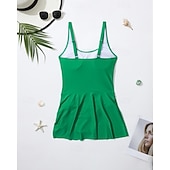 Χαμηλού Κόστους Rash Guards One Pieces-Γυναικεία Μαγιό Μονόχρωμο Προστασία UV Υψηλή Ελαστικότητα Αμάνικο Μαγιό Σέρφινγκ Καταδύσεις Ψαροντούφεκο Καλοκαίρι