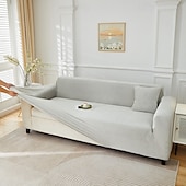 お買い得  ソファカバー-伸縮性のあるジャカード生地のストレッチソファカバー、ソファーカバー、セクショナルL字型ソファースリップカバー、コーナーケース、リビングルーム用、1、2、3、4人掛け