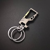 preiswerte Freizeit im Freien-2 Stück robuste Schlüsselanhänger mit Flaschenöffner und Karabinerhaken für Damen und Herren