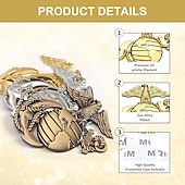  Lot de 4 emblèmes de voiture du Corps des Marines des États-Unis – Autocollant métallique 3D aigle globe ancre, autocollant militaire résistant aux intempéries, compatible avec voitures et camions,