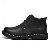 preiswerte Arbeitsschuhe-Lässige gelbe Herren-Ankle-Boots – bequem, stilvoll mit weichem Futter, ideal für legere Hochzeiten und Veranstaltungen im Freien