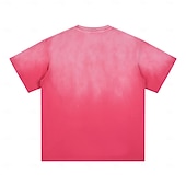 abordables t-shirts de base-SoftFade™ homme en coton 100 % à effet délavé tee-shirt lourd à manches courtes col rond été dégradé ombre basique style vintage délavé vacances rue sortie blanc haut tee pour homme