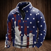 economico Felpe Patriottiche 250-4 luglio 2026 250° Memorial Day Felpa con cappuccio da uomo Designer Bandiera degli Stati Uniti Casual Sportivi Street