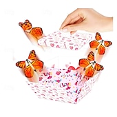 cheap Gifts-Butterfly Explosion Gift Box, Flying Butterfly Surprise Box for Birthday, Wedding, Anniversaries, Christmas