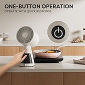 رخيصةأون طقم مطبخ-شفاط محمول، شفاط طاولة، مع مروحة عادم ثنائية السرعة، فلتر ألومنيوم قابل للإزالة، كوب شحم كبير، مروحة عادم مطبخ محمولة، مناسب للشواء الداخلي والأواني الساخنة.