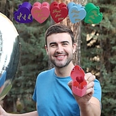 billige Statuer-hjerteformet overraskelsesspøkeboks med hemmelig rom &amp;overraskelsesmekanisme - romantisk nyhetsgave til valentinsdagen, fester, vitser - roseboks for frierier, unnskyldninger, arrangementer