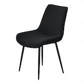 halpa Ruokailutuolin päällinen-jacquard-ruokailutuolin päällinen, 1 kpl joustava pestävä kangaspäällinen kotikeittiöön, hotellijuhliin