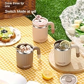 halpa Juomatarvikkeet-480 ml:n suurikokoinen kahvimuki &amp;matkamuki - 304 ruostumatonta terästä - irrotettavalla teesiivilällä &amp;pilli - tukeva kansi - vuotamaton kannettava tee-/kahvinkeitin retkeilyyn, toimistoon, junaan,