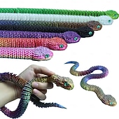 cheap Easter-Easter Eggs, Snake Egg with 3D Printed Snake, Year of The Snake 2025, 3D Printed Snake, Executive Desk Toys, Articulated Snake, Fidget Toys Gifts for Easter Adults