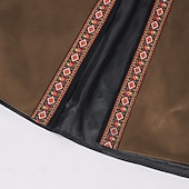 olcso Felsők-Punk és gótika Középkori Reneszánsz Blúz / Ing Tunika Ujjatlan Harcos Lovag Viking Kelta lovag Ranger Íjászat Jelmez Férfi Viking Fantasy Farsang Álarcos mulatság Teljesítmény Halloween Színpad