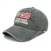  Cappellino da baseball Bandiera Americana Retrò Vintage Eredità Patriotico 1776-2026 per Unisex Adulti Stampa 3D  per Giorno dell'Indipendenza / 4 Luglio 4 Luglio All'aperto Casual Quotidiano Parata