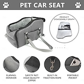 abordables Gatos-Esterilla portátil para mascotas, extraíble y lavable