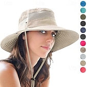 cheap Outdoor Headwear-Hat Sun Hat Fishing Hat UPF50+ UV Protection Breathable for Polyester Summer