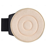 halpa Ajoneuvopalvelu-360 astetta kääntyvä auton istuintyyny, jossa on pehmeä polyesterineulottu kangas, kevyt ja kannettava muotoilu, tarjoaa mukavaa tukea kaikkina vuodenaikoina ajoneuvossasi ja mahdollistaa helpon