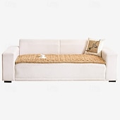 cheap Sofa Cover-Pet Couch Cover for 3 Cushion Sofa, Non-Slip Fuzzy Couch Cover for Dogs Washable, Thick Soft Sofa Slipcovers Cushion Protector Pet Friendly