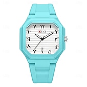 Недорогие Кварцевые часы-Мужчины Кварцевые Крупный циферблат Мода Наручные часы Светящийся Дайвинг Календарь Силикагель Часы