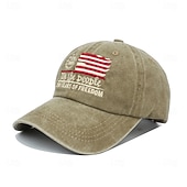  Cappellino da baseball Bandiera Americana Retrò Vintage Eredità Patriotico 1776-2026 per Unisex Adulti Stampa 3D  per Giorno dell'Indipendenza / 4 Luglio 4 Luglio All'aperto Casual Quotidiano Parata