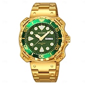 ieftine Ceasuri Quartz-SKMEI Bărbați Ceasuri de cuarț Minimalist Cadran mare Modă Afacere Luminos Calendar IMPERMEABIL Decorațiuni Oţel Uita-te