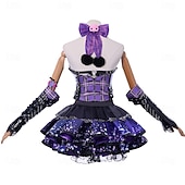 billige Anime-kostymer-Stuepike Kostumer Tessa Anime Drakter Videospill kostymer Karneval Maskerade Fest Comic Con Kostume Til Dame Voksne