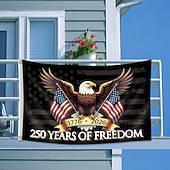  חבילה של 2 דגל ארה"ב לציון 250 שנה
