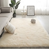 economico Tappeti-tappeto per camera da letto in stile nordico, tappeto morbido e decorativo per soggiorno, tavolino da caffè, comodino e arredamento per cameretta delle ragazze