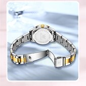 cheap Quartz Watches-Mother's Day Gift New Olevs Brand Ladies' Business Watch With Night Light Calendar And Day/Night Display Quartz Movement Stylish Water-Resistant Sporty Ladies' Wristwatch.