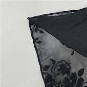 economico Bluse Semplici-Per donna Camicia casual Camicia con Bottoni Blusa Nodo frontale Pizzo Illusione Tinta unica Elegante Sexy Manica Lunga Manica a Campana Scollo a V Top Regolari Ferie Uscire Abbigliamento da vacanza