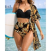 halpa Surfing Tankinit ja Bikinis-Naisten Bikinisetit Uimapuku uimapuvut Trooppinen Peitolla UV suoja Elastinen Hihaton Uima-asut Uimapuku Lainelautailu Sukellus Uinti Kesä