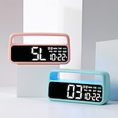 preiswerte Intelligente Dekorative Lichter-Digitaler Wecker für Wohnzimmer und Schlafzimmer mit großer, dimmbarer und lauter Alarmfunktion, Wochentagsanzeige und LED-Digitalanzeige.
