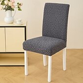 billiga Fåtöljskydd och armlöst stoltäckning-Matstolsöverdrag för hemmet polarfleece tyg stretchöverdrag sitsskydd stolsöverdrag mjukt halkfritt matstolsfodral