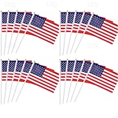  Plus d'accessoires Drapeau des États-Unis Soirée / Soir Enfant Adulte Unisexe Jour de l'Indépendance / 4 Juillet 4 Juillet Soirée Se déguiser